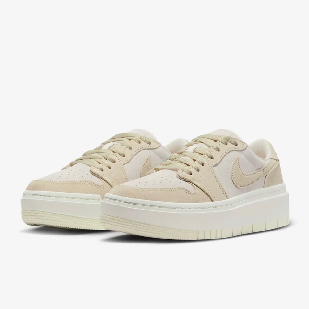 Nike Air Jordan 1 Elevate Low- Sail/Coconut Milk- Size 8.5